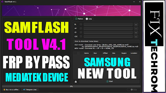 SamFlash Tool V4.1 Flashing Samsung Phone 2025