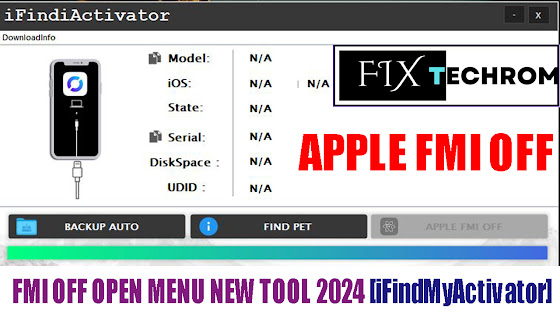 FMI OFF OPEN MENU New Tool 2024 [iFindMyActivator] | APPLE FMI OFF Device