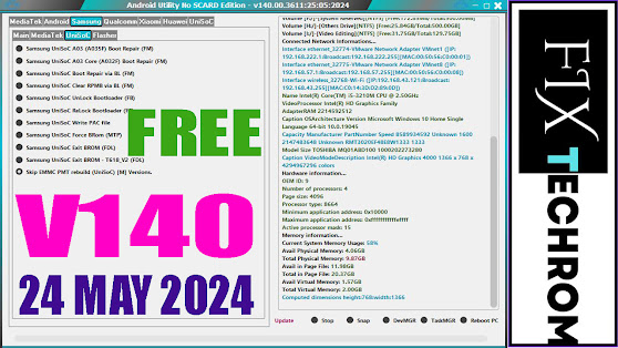 Android Utility Tool V140 Factory Reset Without Test Point