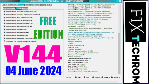 Android Utility Tool V144 Unknown Baseband Fix 2025