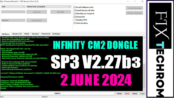 CM2 SP3 v2.27b3 | New Update Version | A Powerful Unlocking Tool For SPD Devices