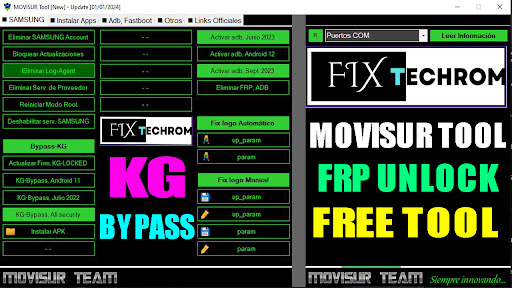 Movisur New Unlocking Tool 2025 Disable Samsung Accounts