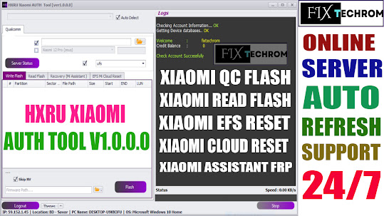 Xiaomi Auth Unlocking Tool [HXRU] V1.0.0.0 CLOUD RESET