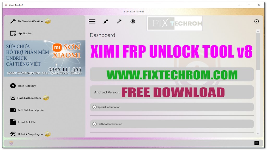 Ximi FRP Unlock Tool v8 Bypass All FRP