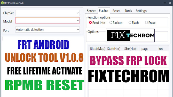 FRT Android Unlock Tool v1.0.8 Free Lifetime Activate