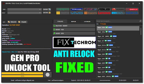 GEN PRO Unlock Tool V2.02.23 6.2 Anti Relock Fix