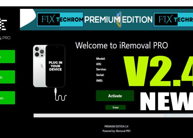 iRemoval Pro Premium Edition V2.4 Bypass With Signal 
