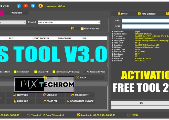 KS Tool V3.0 Free Activation Lifetime
