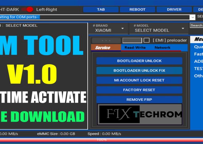SM Tool V1.0 Crack Unlock Phone Without Data Loss