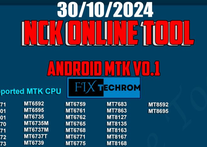 NCK Android MTK Tool v0.1 Fast Boot Flashing Unlock Free Download