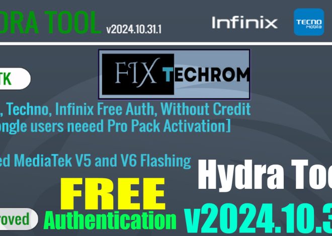 Hydra Tool v2024.10.31.1 Infinix Itel Tecno Added Authentication Free