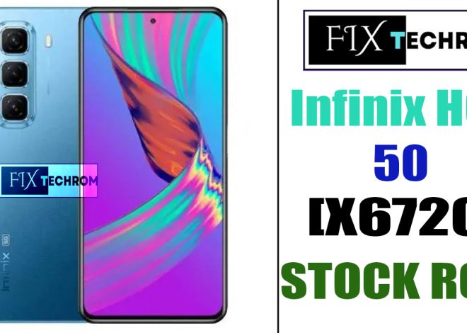 Infinix HOT 50 [X6720] Stock Firmware | Free Download Official Rom