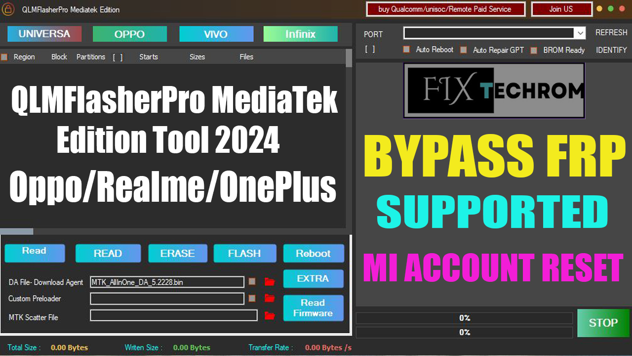 Download QLMFlasherPro MediaTek Edition Tool 2025