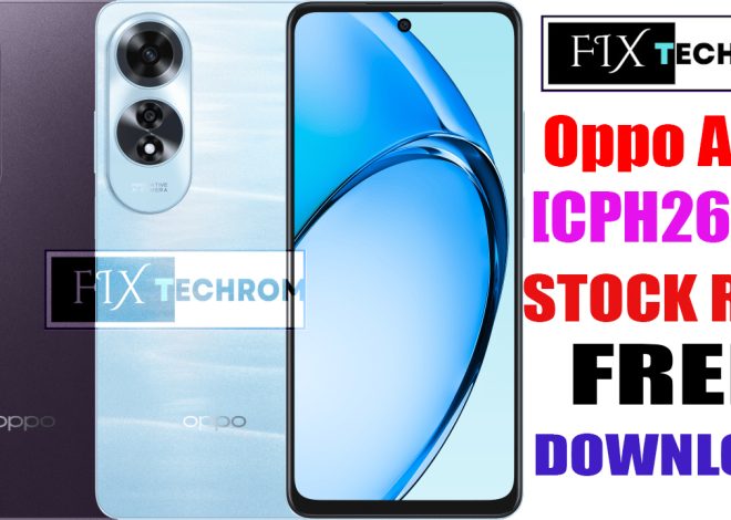 Oppo A60 [CPH2683] Official Stock Rom | Free Download Firmware