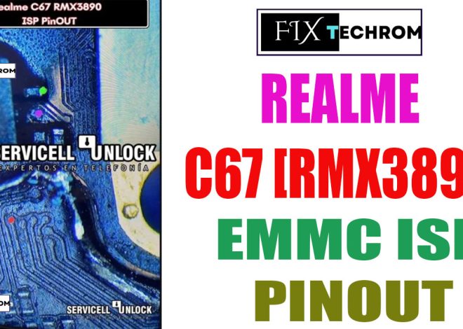 Realme C67 [RMX3890] Test Point | EMMC ISP Pinout Way