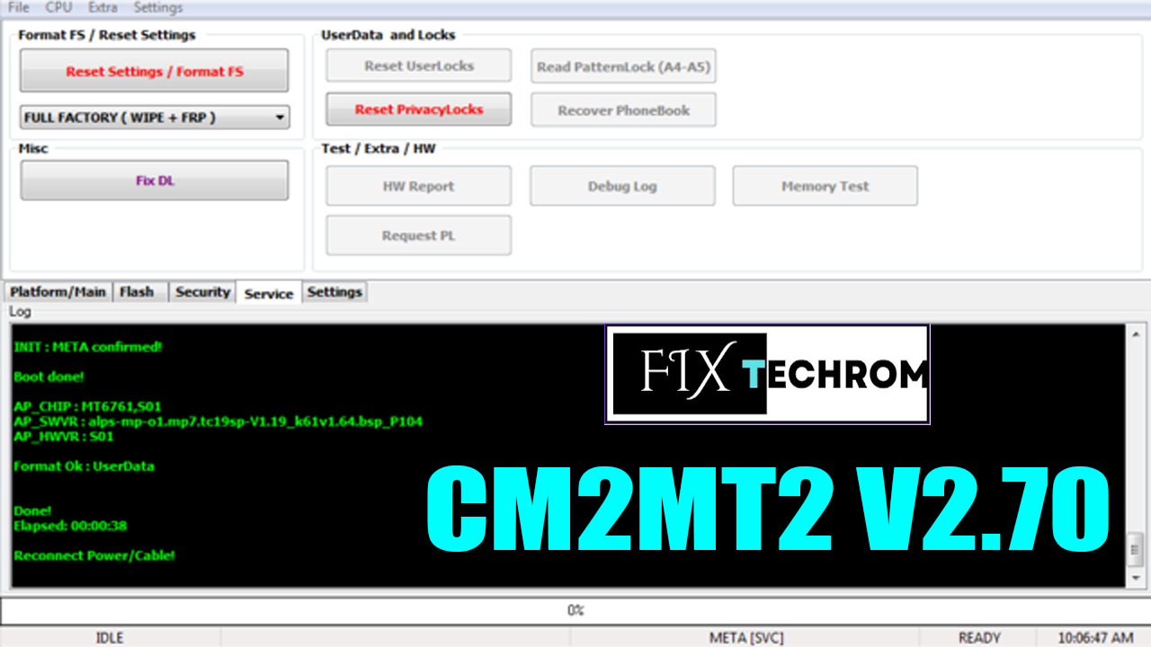 CM2MT2 v2.70 Latest Update Version Bootloader Unlock
