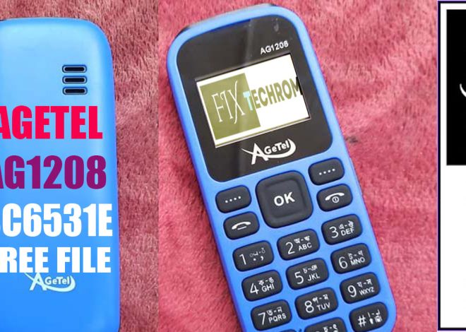 Agetel AG1208 SC6531E Flash File Free Without Password