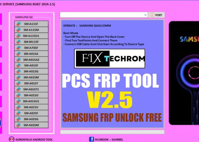 Phone Clinic Service FRP Tool V2.5 Samsung Free FRP Unlock Tool