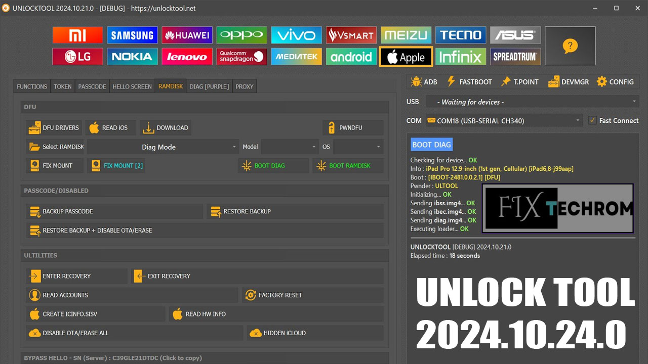 Unlock Tool 2024.10.24.0 FMI OFF SUPPORT Free Download