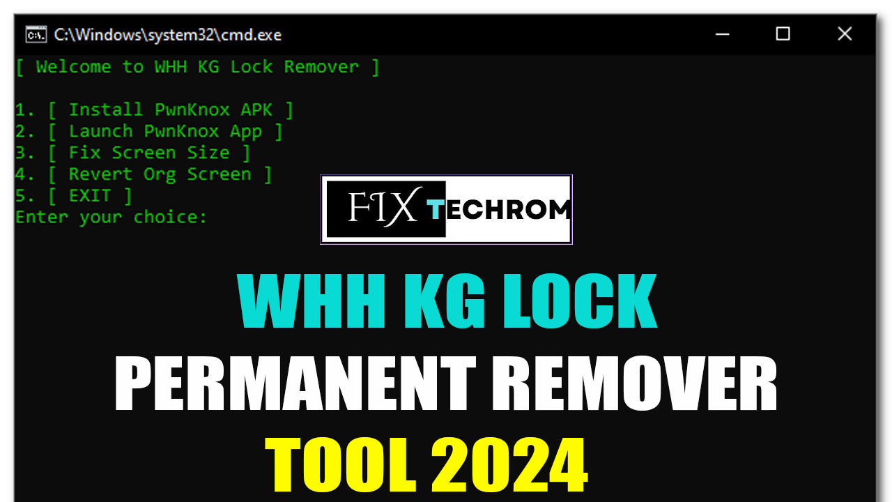 WHH KG LOCK PERMANENT REMOVER TOOL 2024 FREE DOWNLOAD