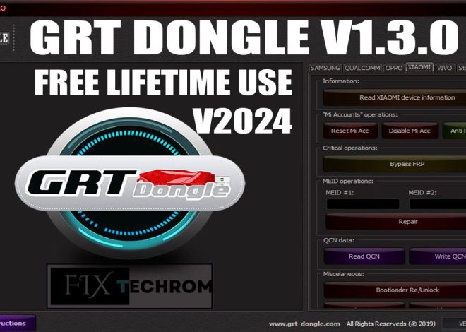 GRT Dongle V1.3.0 Full Crack Version Lifetime Activate Free Download