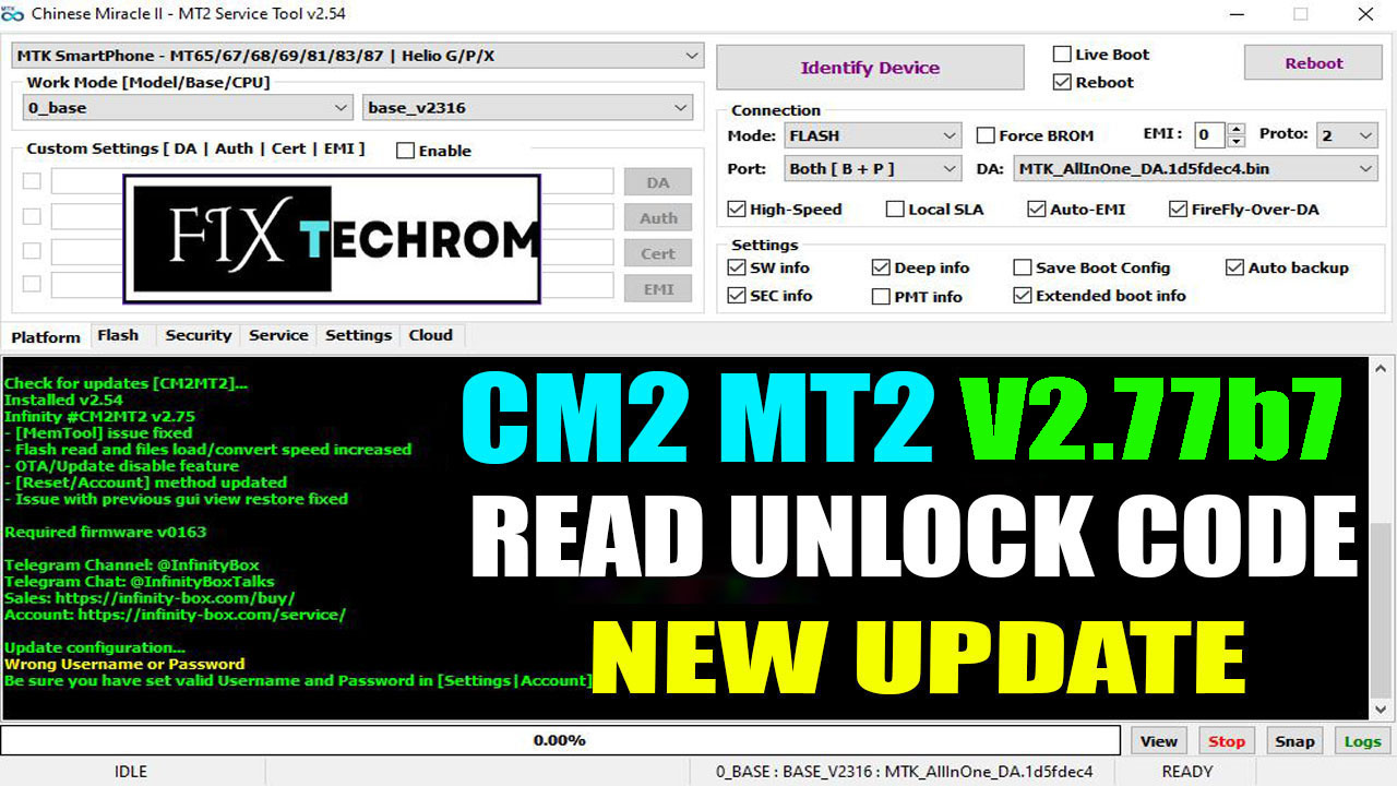 CM2 MT2 V2.77b7 Direct Unlock User Code Free Download