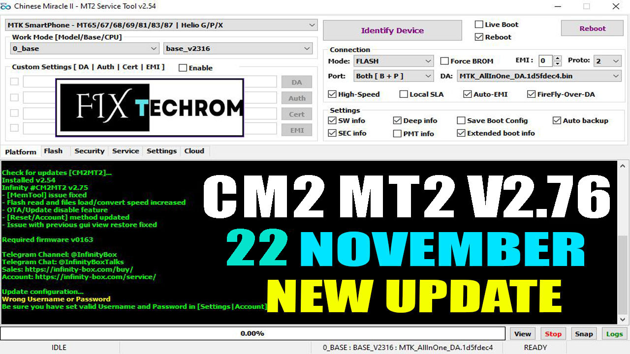 CM2 MT2 V2.76 BYPASS MEDIATEK FRP NEW SECURITY FREE DOWNLOAD