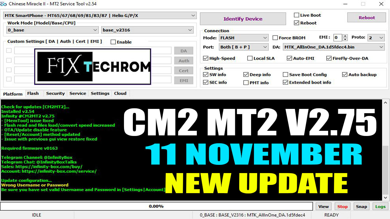 CM2 MT2 v2.75 LATEST SECURITY PATCH UPDATE WITH AUTH FREE