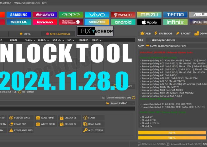 Unlock Tool v2024.11.28.0 Samsung S23 FE Unlock FRP Free Download