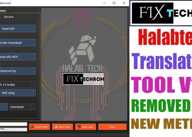 Halabtech Translation Tool V1.0 Free Remove FRP New Method