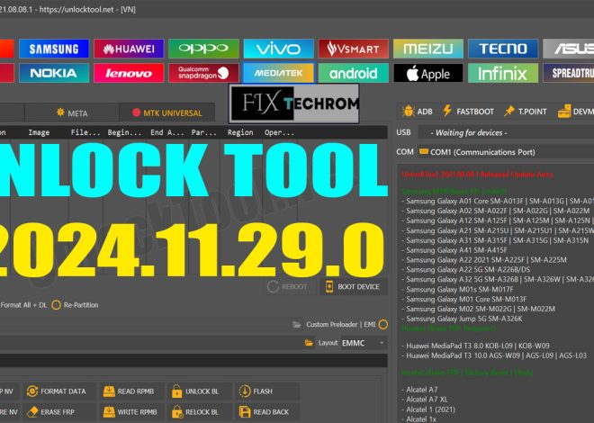 Unlock Tool v2024.11.29.0 Erase FRP New Security Free Download