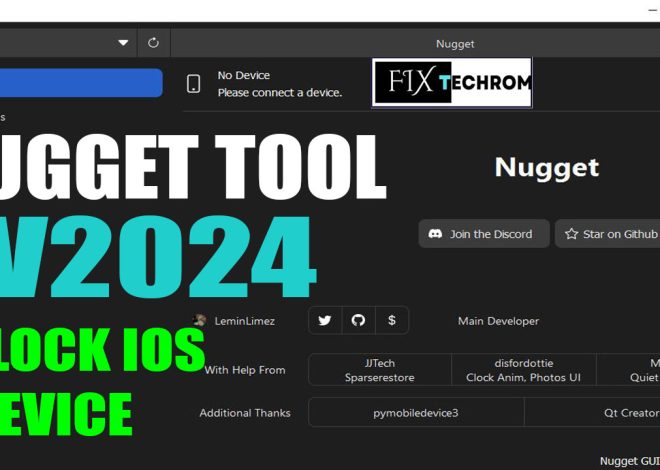 Nugget Tool 2024 Unlock iOS Devices Free Download