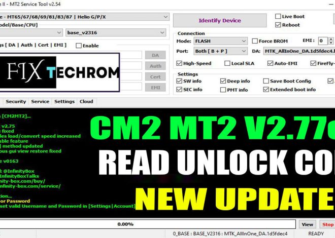 CM2 MT2 v2.77c6 MTK New Security Unlock Free Download