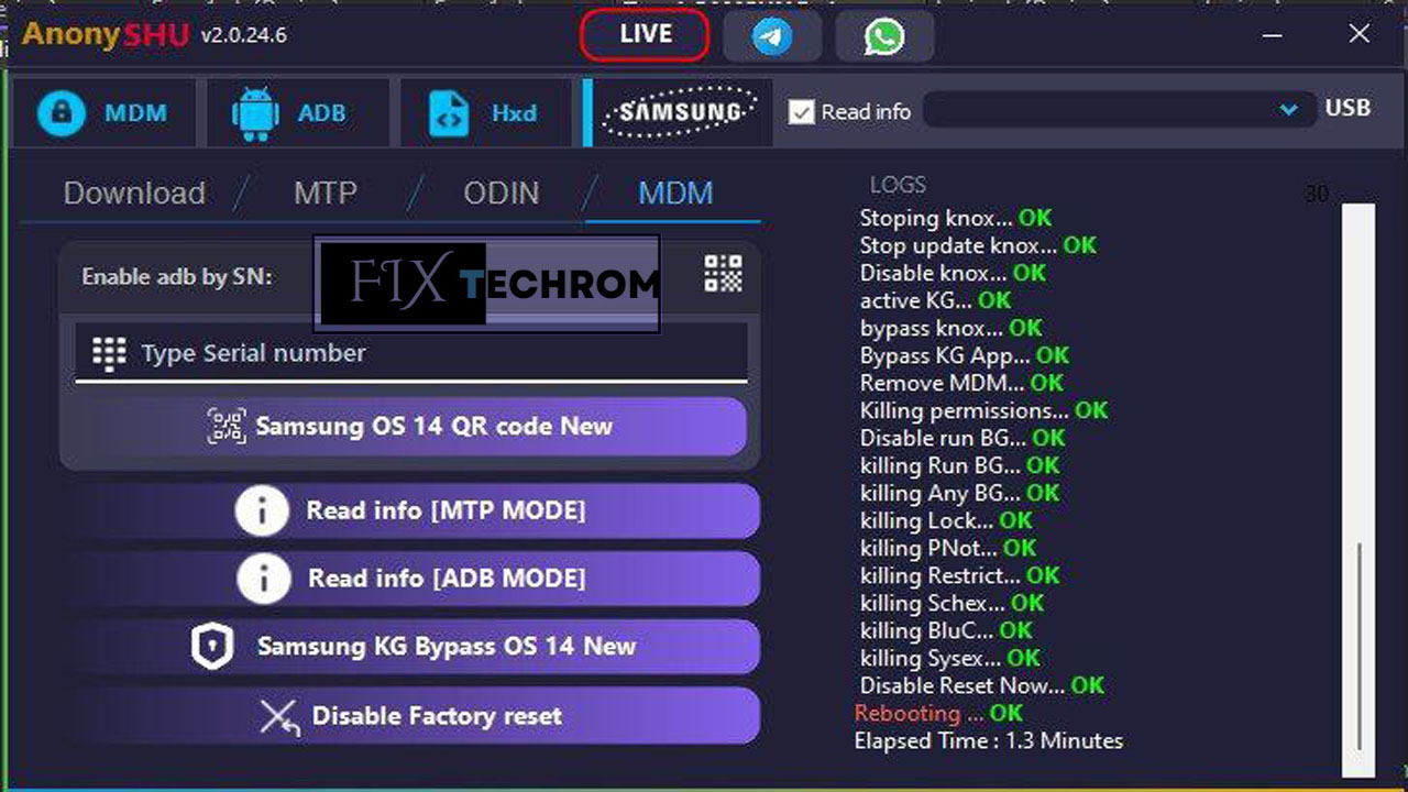 AnonySHU MDM Unlock Tool V2.0.24.5 Free Download