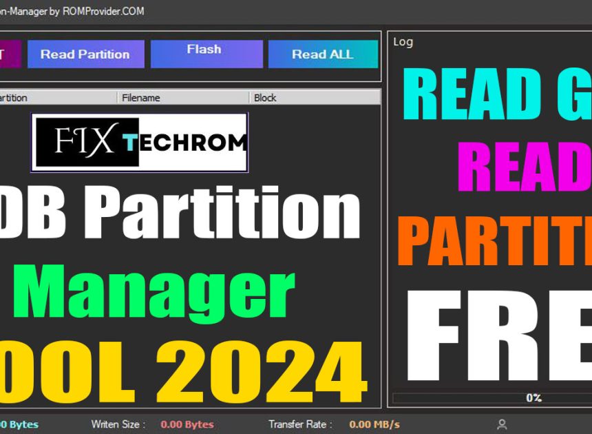 ADB Partition Manager Tool 2024 Free Download