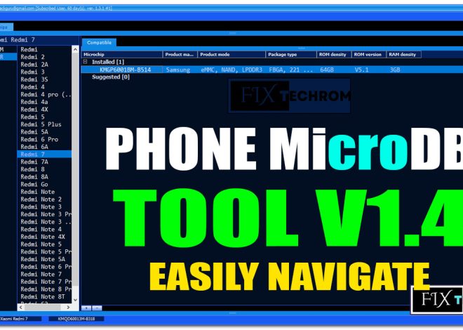 Phone MicroDB Tool V1.4 Free Download