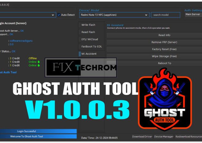 Ghost Auth Tool V1.0.0.3 IMEI Partition Service Free Download