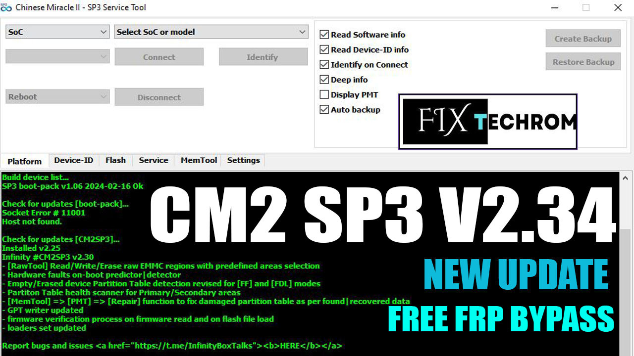 CM2 SP3 v2.34 UNISOC All Device FRP Removed 2025