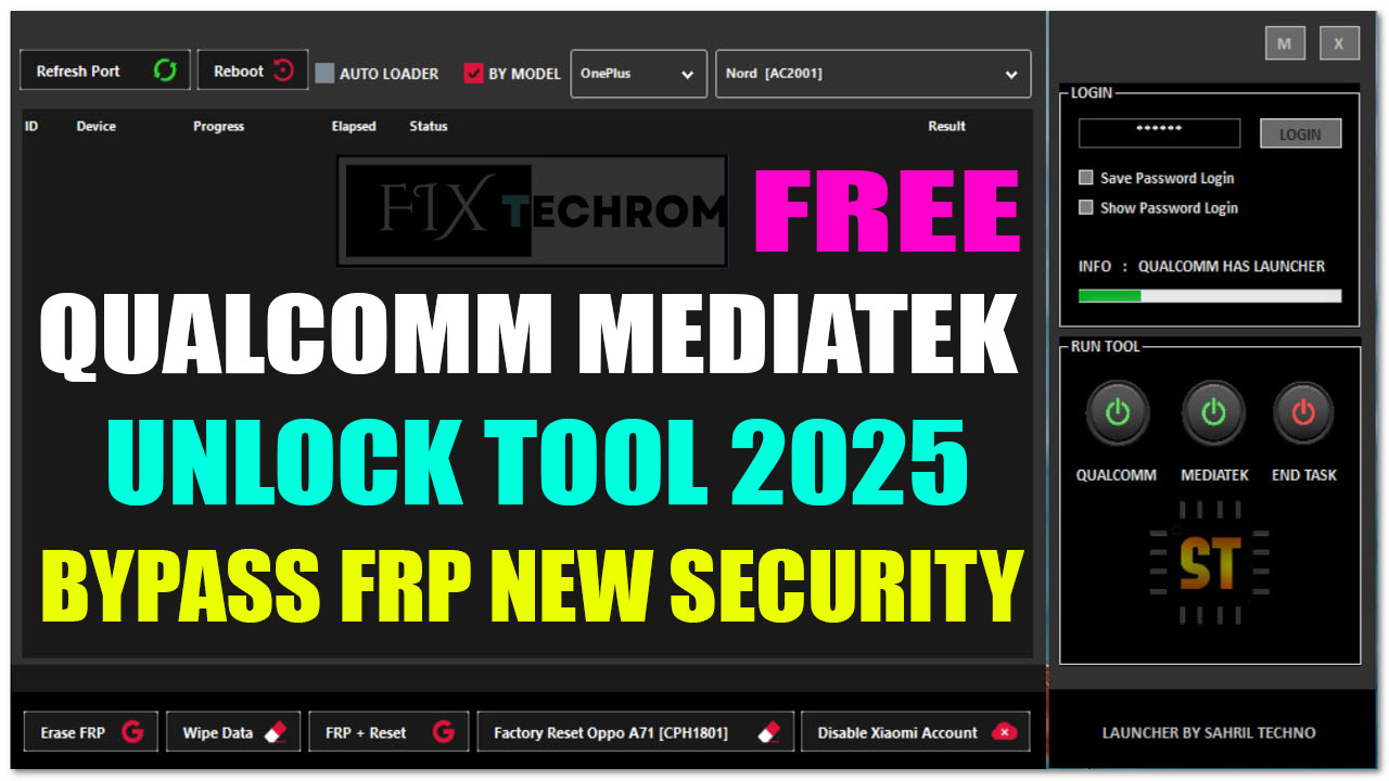 Qualcomm MediaTek Unlock Tool 2025 Free Download