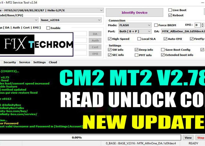 CM2 MT2 v2.78a MTK New Security FRP Unlock 2025
