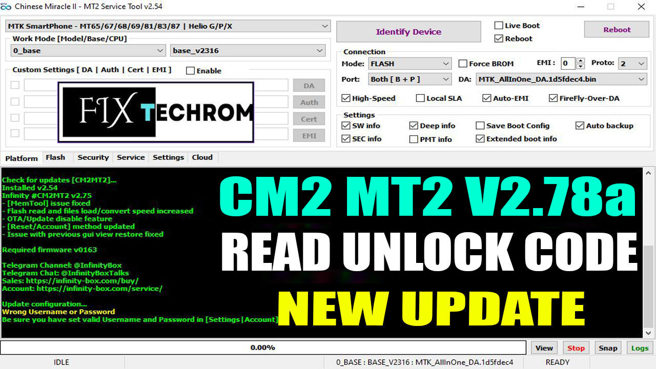 CM2 MT2 v2.78a MTK New Security FRP Unlock 2025