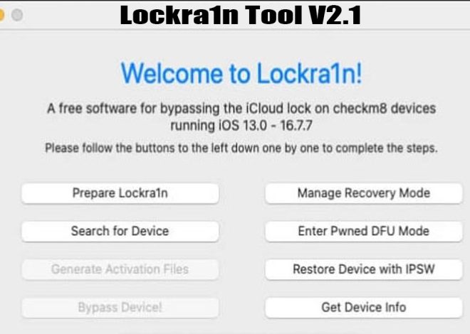 Lockra1n Tool V2.1 Latest Mac Version Free Download