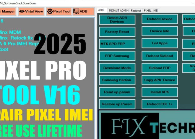 Pixel Pro Tool V16 Repair Pixel IMEI Free Tool