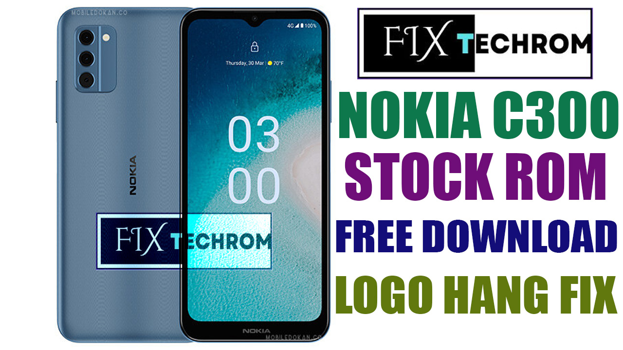 Nokia C300 Official Firmware Flash File Free Download
