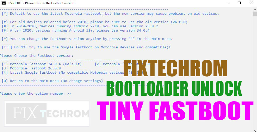 Tiny Fastboot Script Tool 2025 Bootloader Unlock Free Download