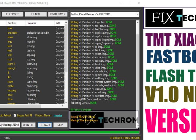 Download TMT Xiaomi Fastboot Flash Tool v1.0 New Version