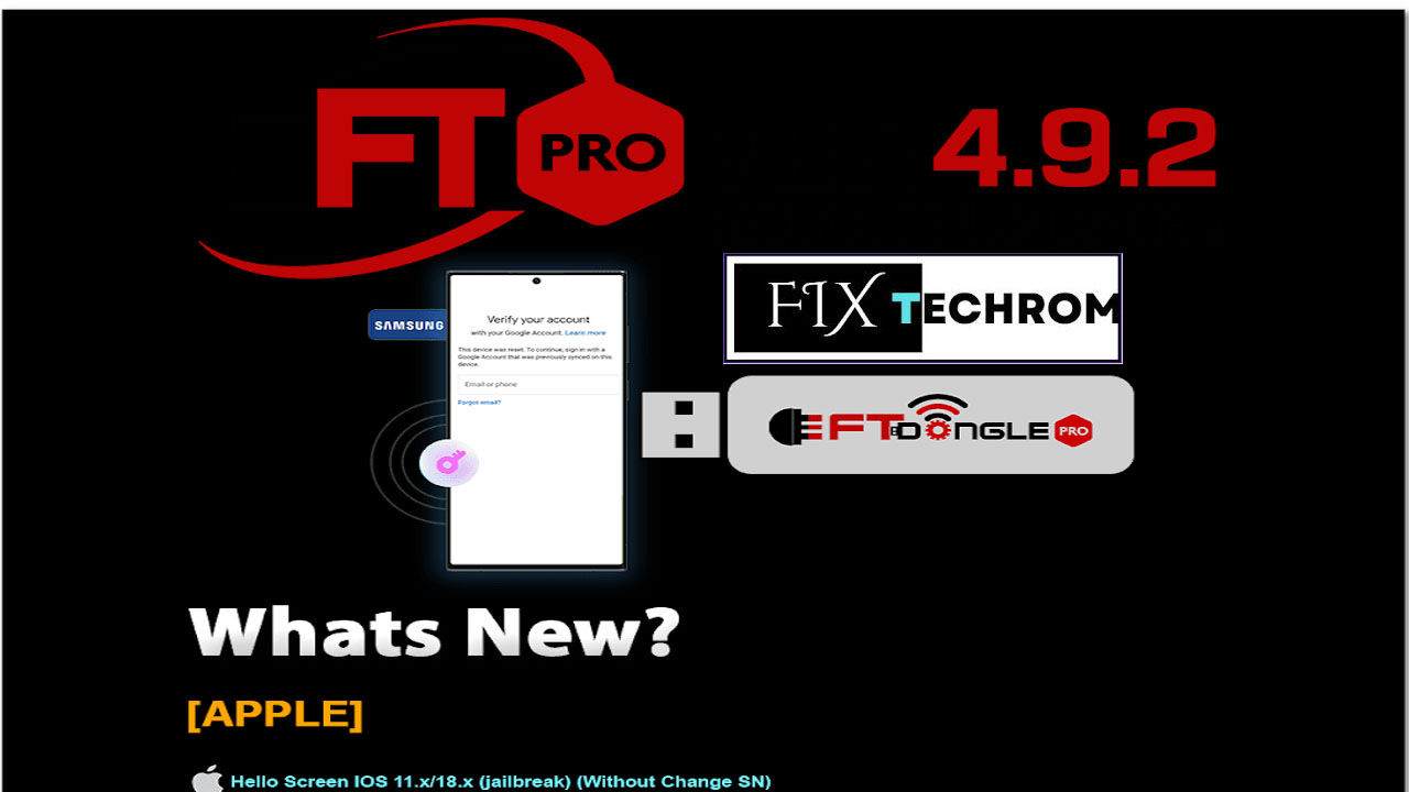 EFT Pro Dongle V4.9.2 Free Bypassing the Hello Screen on iPads