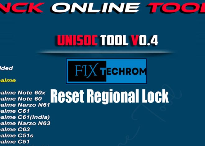 NCK Online Tool Unisoc Update v0.4 Reset Regional Lock