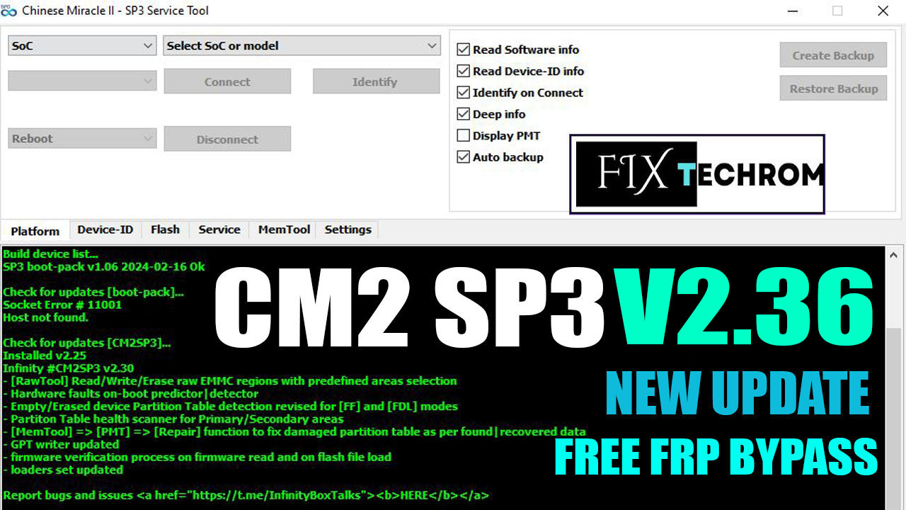 CM2 SP3 V2.36 SPD FireFly FRP/MDM Direct Unlock Free Download