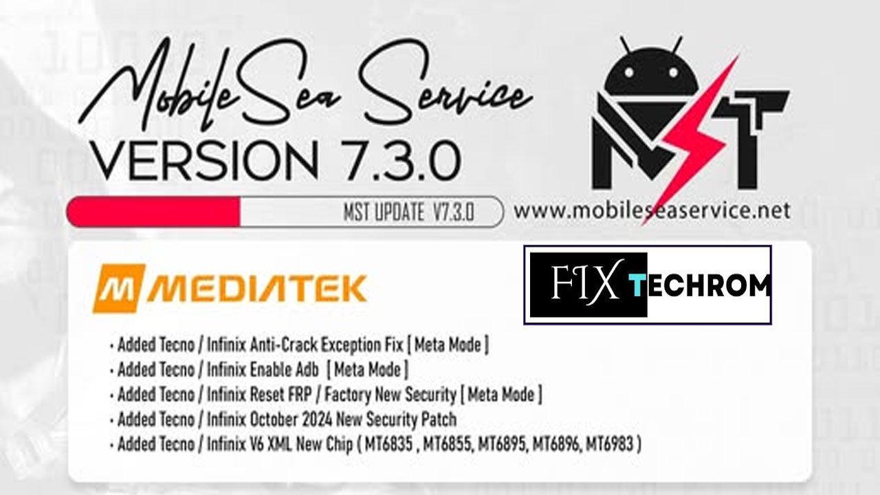 Mobile Sea Service Tool V7.3.2 Infinix Anti-Crack Exception Fix